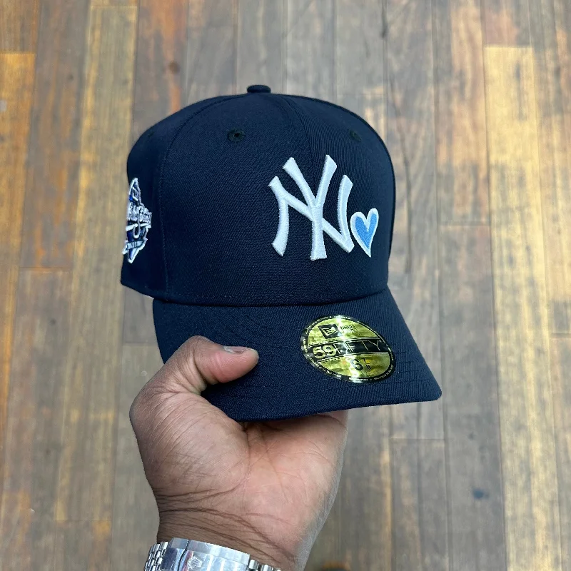 baseball hat track -  New York Yankees Navy And Sky Heart 1998 World Series