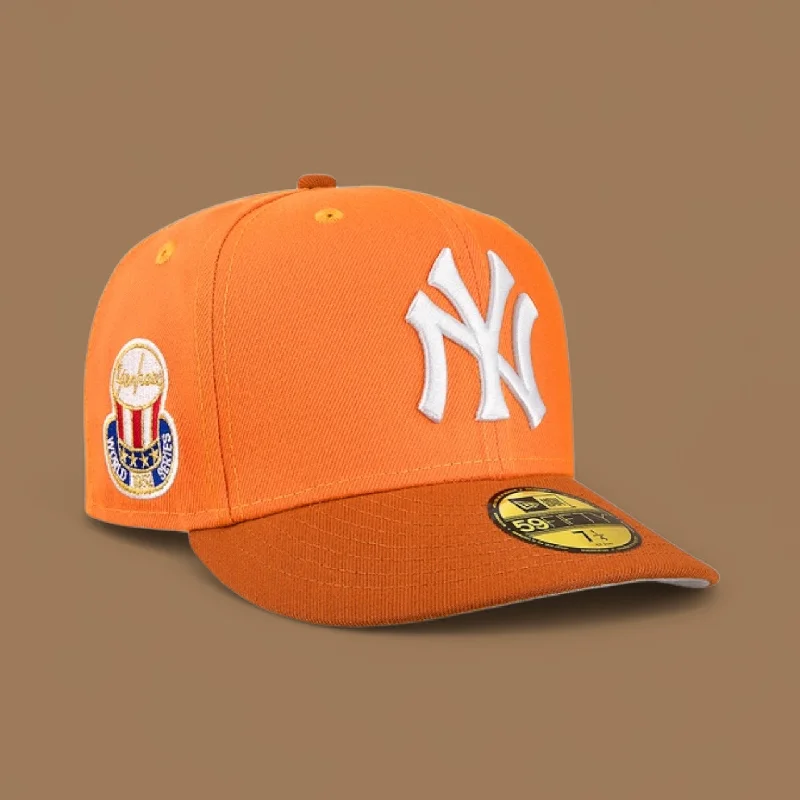 baseball hat talent -  New York Yankees Orange and Dark Orange 2 tone 1952 World Series