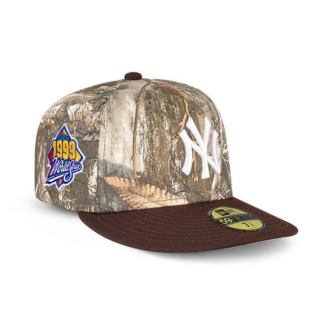 baseball hat pride -  New York Yankees Real Tree and Brown 1999 World Series