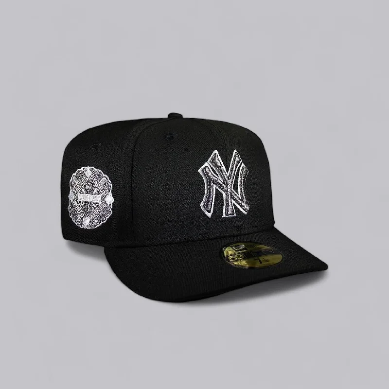 baseball hat swing -  New York Yankees Silver Logo Black 1939 World Series