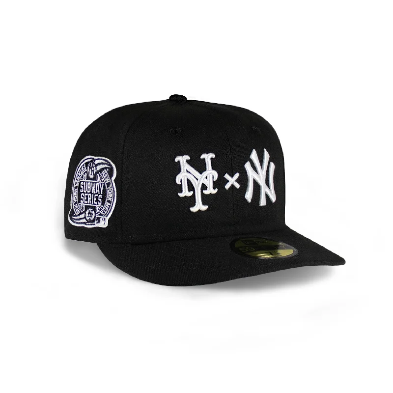 baseball hat spirit -  New York Yankees X Mets Black Subway Series Grey UV