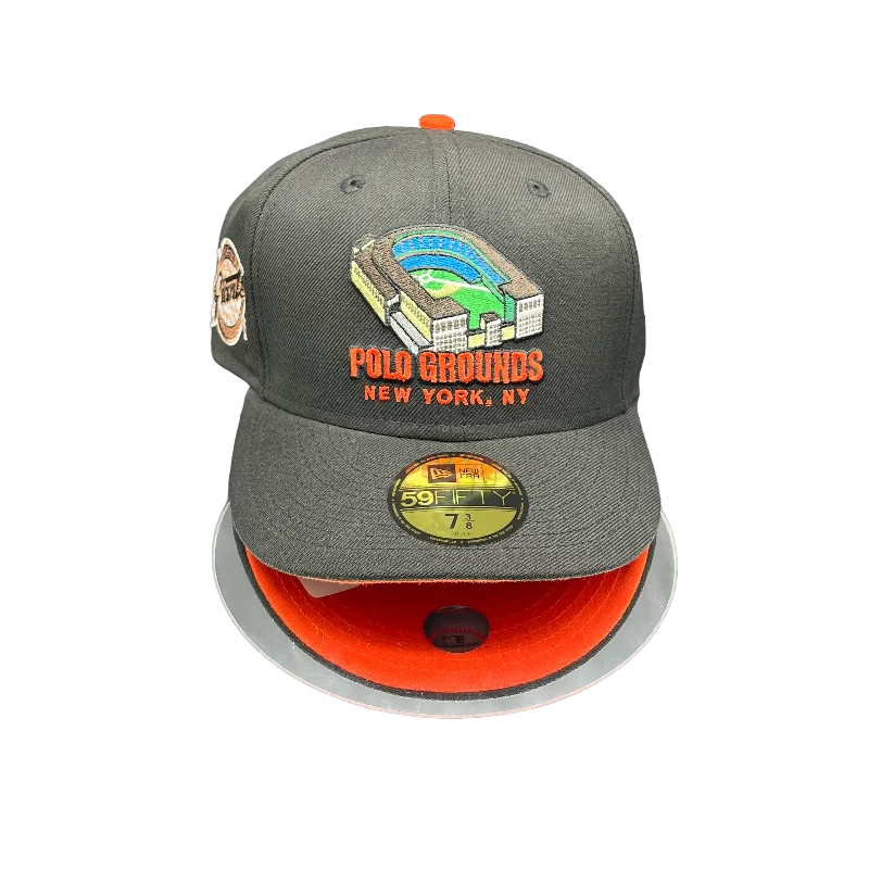 baseball hat ride -  New York Giants Black Polo Grounds Orange UV