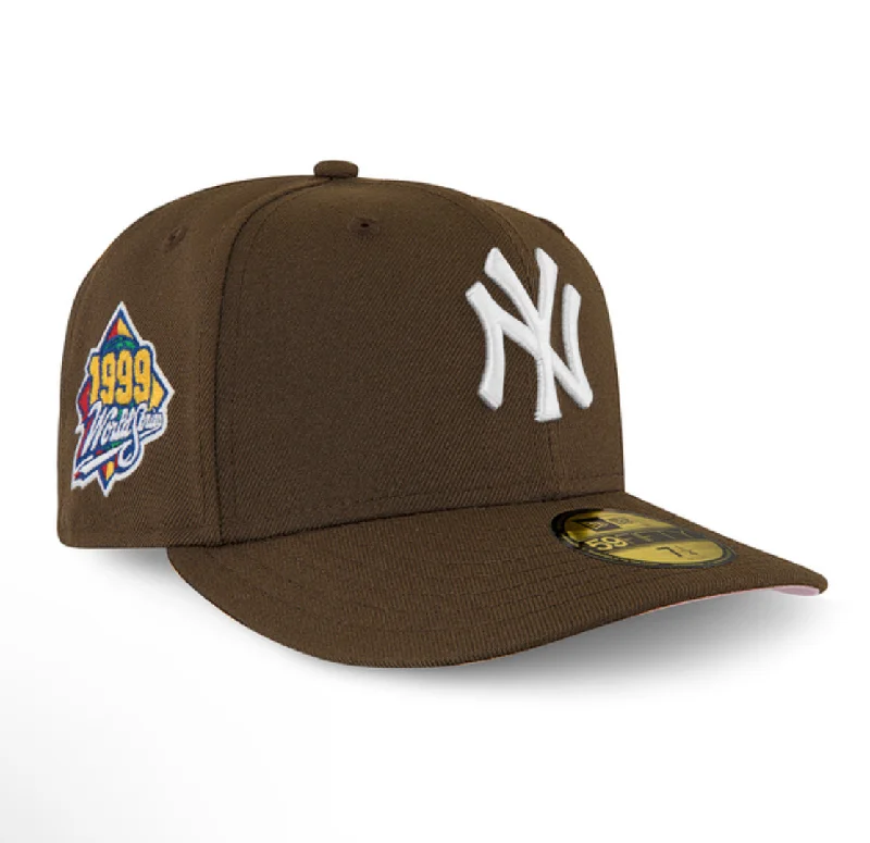 baseball hat light -  New York Yankee Brown 1999 World Series Grey UV