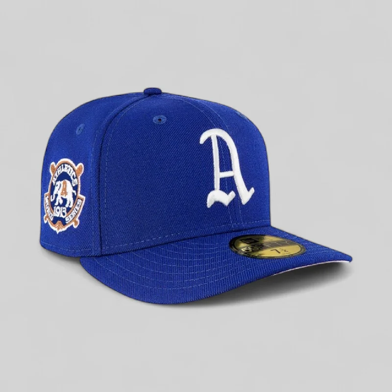 baseball hat bloom -  Oakland Athletics Royal Blue 1913 World Series