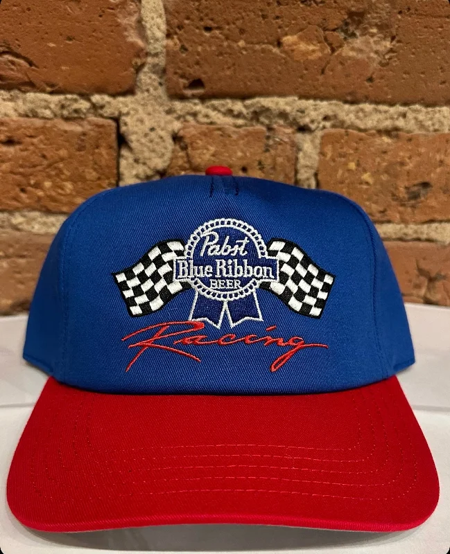 baseball hat shine -  Pabst Blue Ribbon Racing Roscoe Hat - American Needle