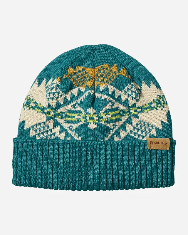 baseball hat charm -  Pendleton Journey West Knit Cap