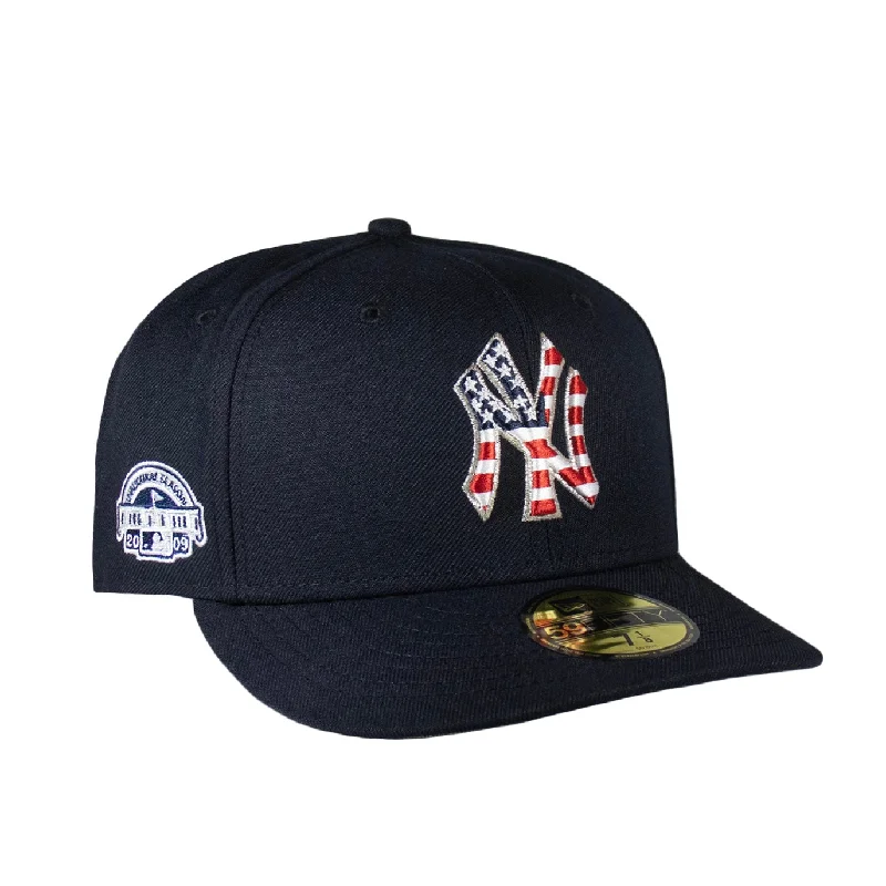 baseball hat spirit -  New York Yankees All Navy w/ American Flag Logo