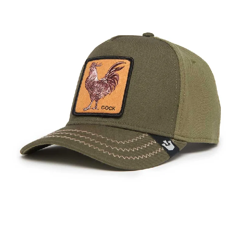 baseball hat them -  Rooster Field 100 Trucker Hat