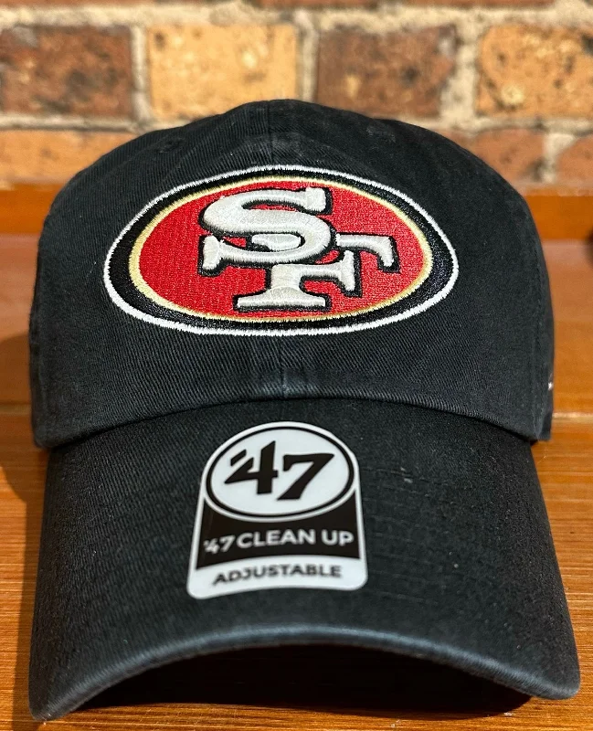 baseball hat see -  San Francisco 49ers Clean Up Hat - 47 Brand