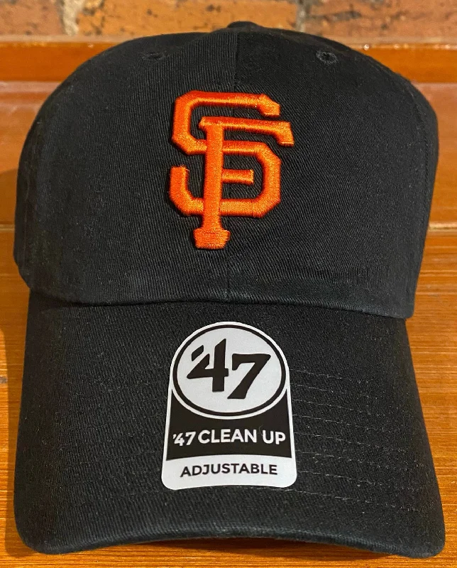 baseball hat shine -  San Francisco Giants Clean Up Hat - 47 Brand