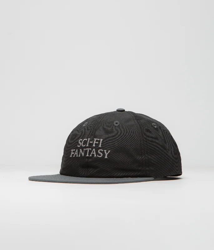 baseball hat love -  Sci-Fi Fantasy Nylon Logo Cap - Black