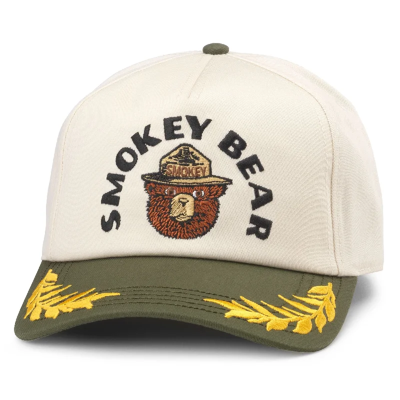 baseball hat grace -  Smokey Bear Club Captain Snap Back