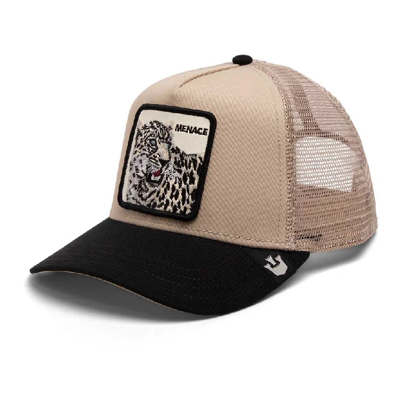 baseball hat all -  Snow Leopard Trucker Hat