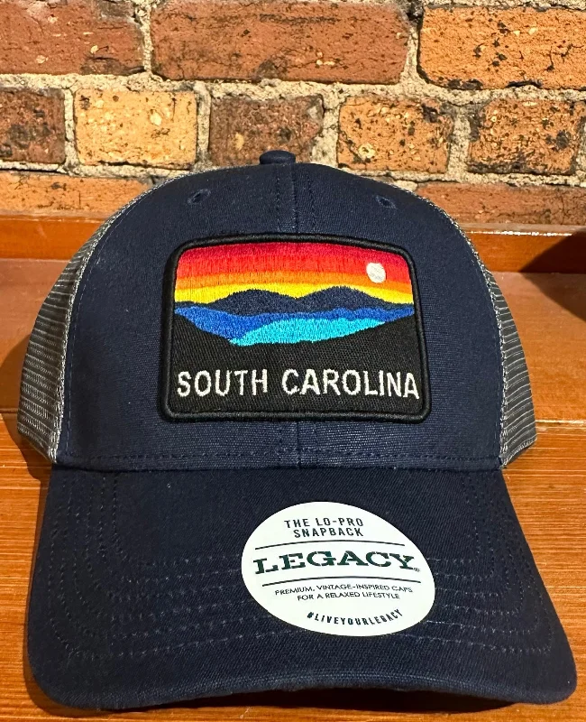 baseball hat hear -  South Carolina Patch Lo-Pro Trucker Hat - Legacy