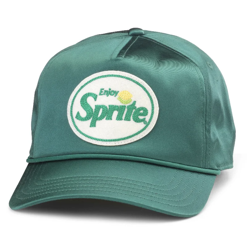 baseball hat craft -  Sprite Satin Snap Back