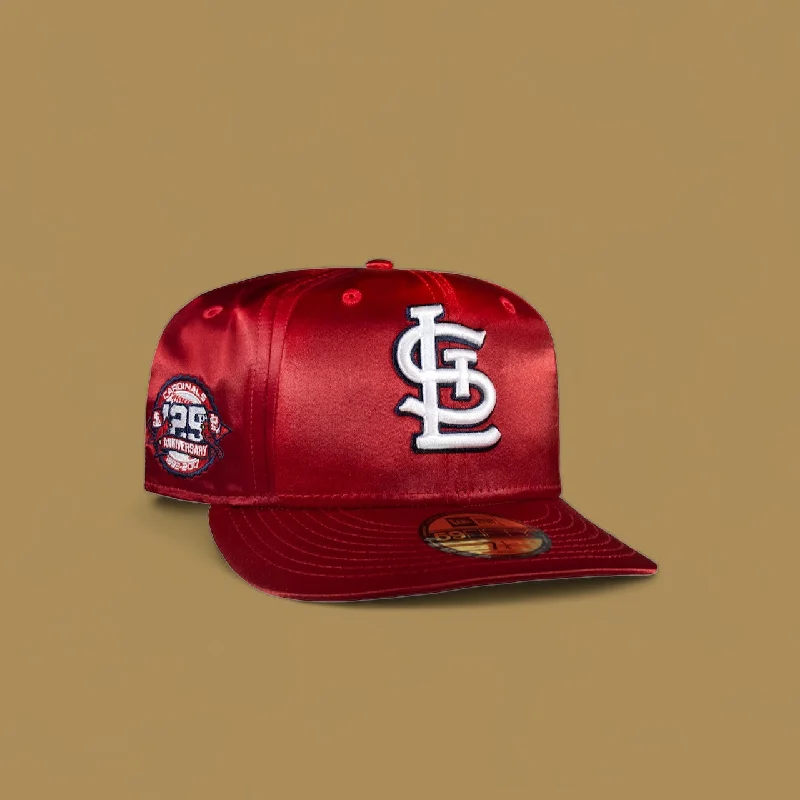 baseball hat anyone -  St. Louis Cardinals All Red Satin 125th Anniversary