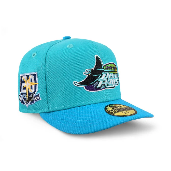 baseball hat pride -  Tampa Bay Rays Teal & Aqua Blue 20 Years