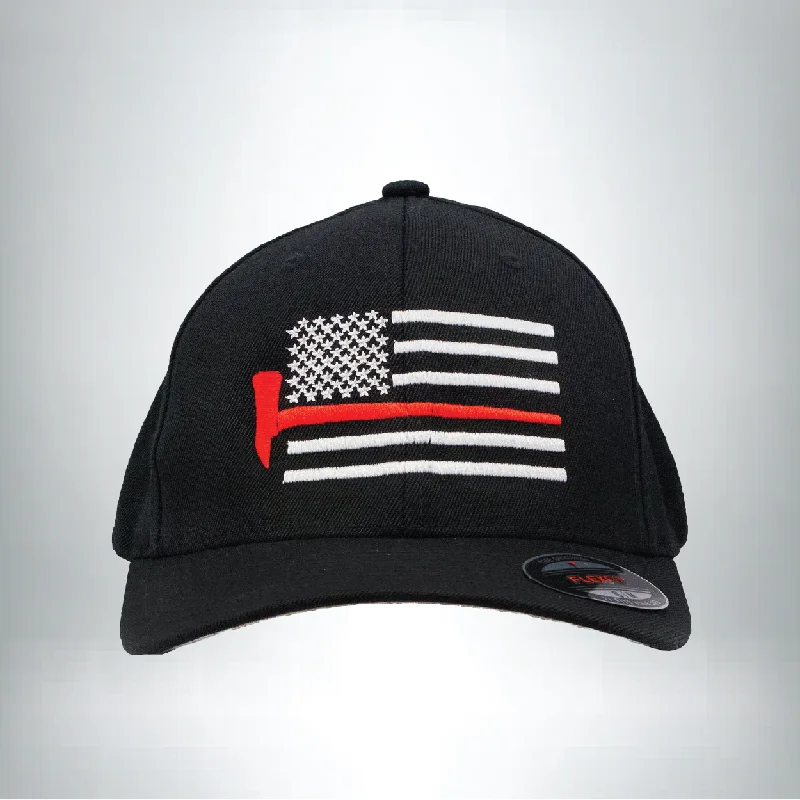 baseball hat hear -  Thin Red Line Baseball Cap