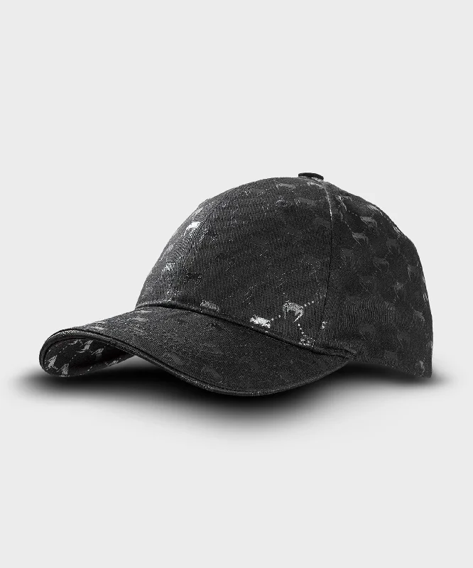 baseball hat fame -  Venum Monogram Cap  - Black/Black