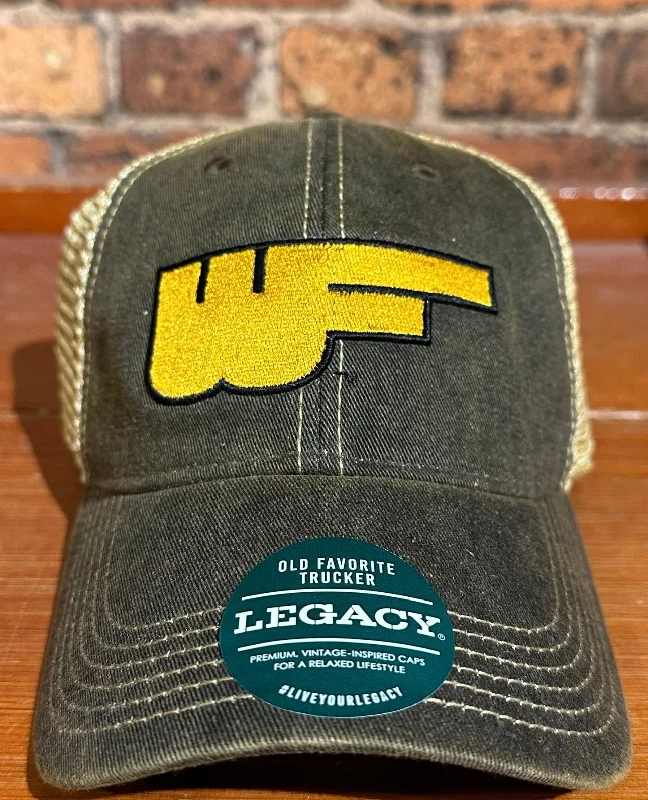 baseball hat them -  Wake Forest 'WF' Logo OFA Trucker Hat - Legacy