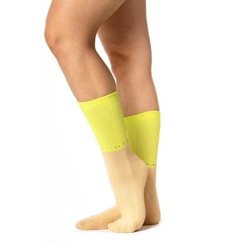 sock stock thermal -  Disco Crew Grip Socks - (Barre / Pilates)