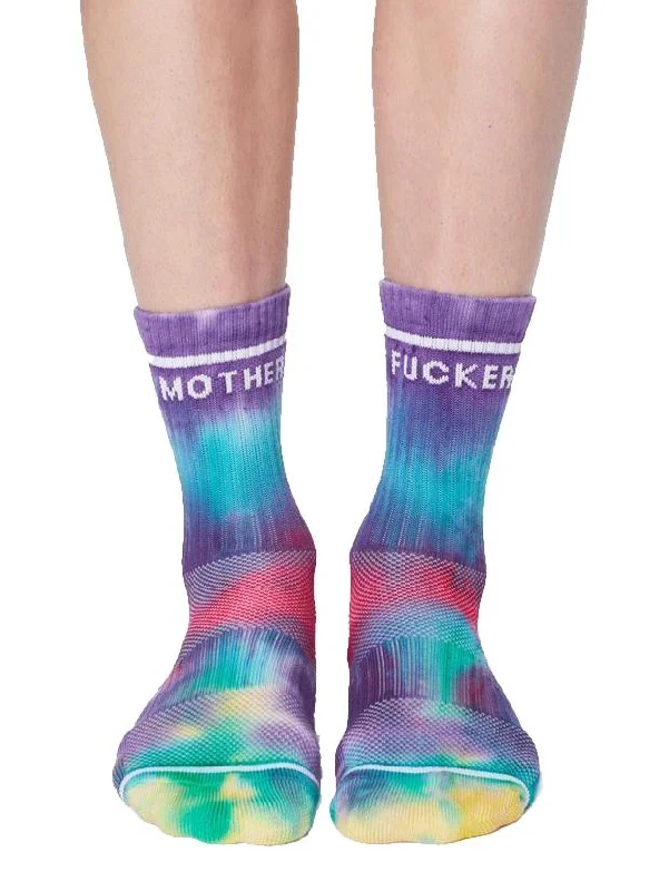 sock exchanges hiking -  Baby Steps - Tie Dye MF