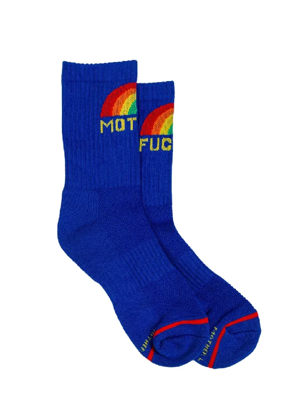 sock durability hiking -  Baby Steps - MF Rainbow