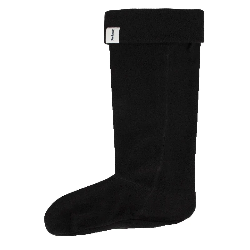 sock availability custom -Barbour Fleece Wellington Sock Black