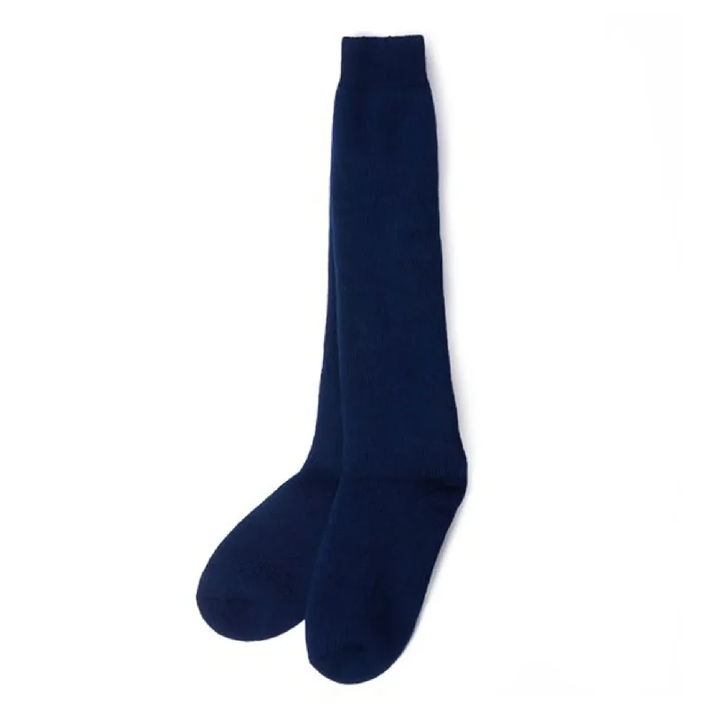 sock shipping custom -  Barbour Wellington Knee Socks Navy