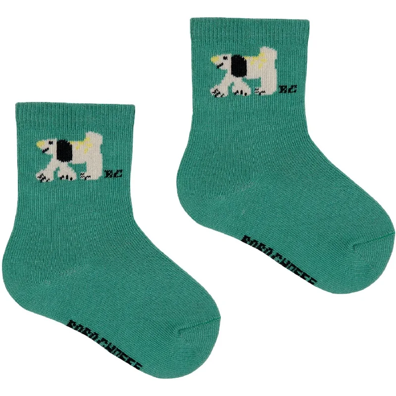 sock fashion running -  Bobo Choses Green Fairy DAnd Short Socks