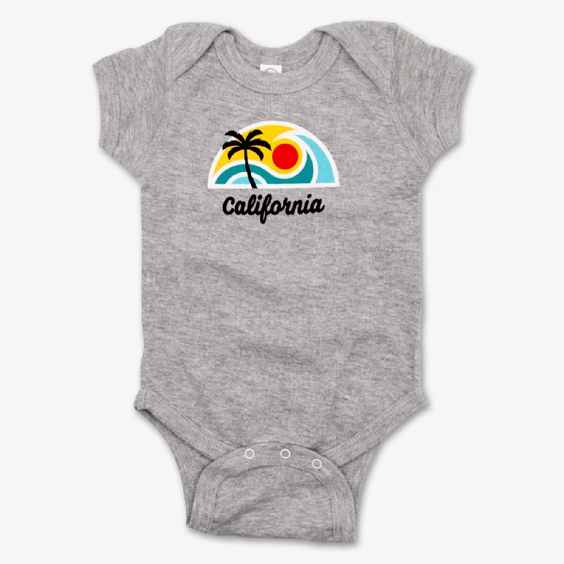 sock availability custom -California Surf Onesie