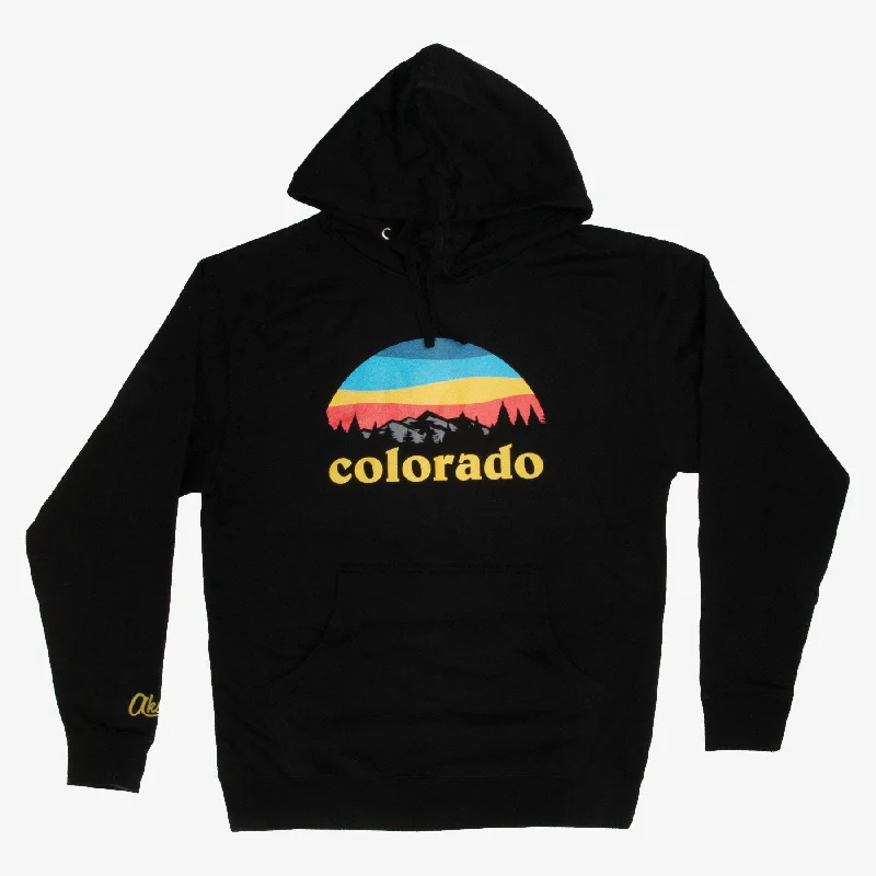 sock availability custom -Colorado Landscape Hoodie