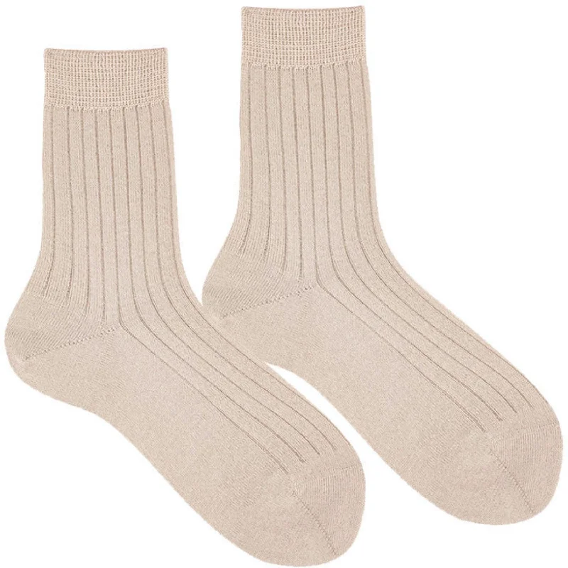 sock durability thermal -  Cóndor Nature Extrafine Merino Wool Rib Socks