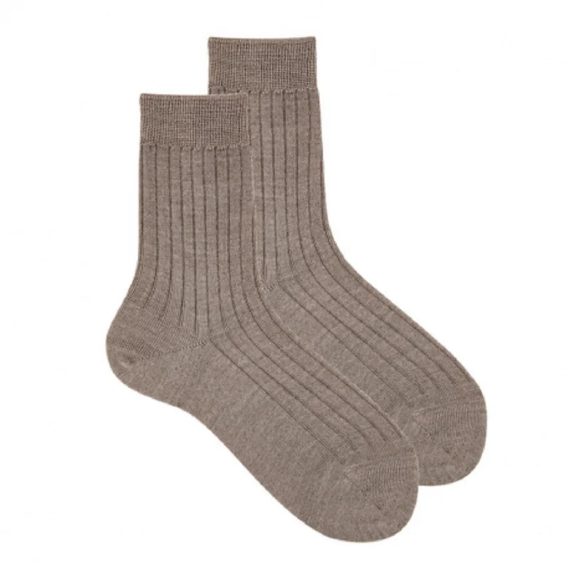 sock inventory thermal -  Cóndor Sand Extrafine Merino Wool Rib Socks