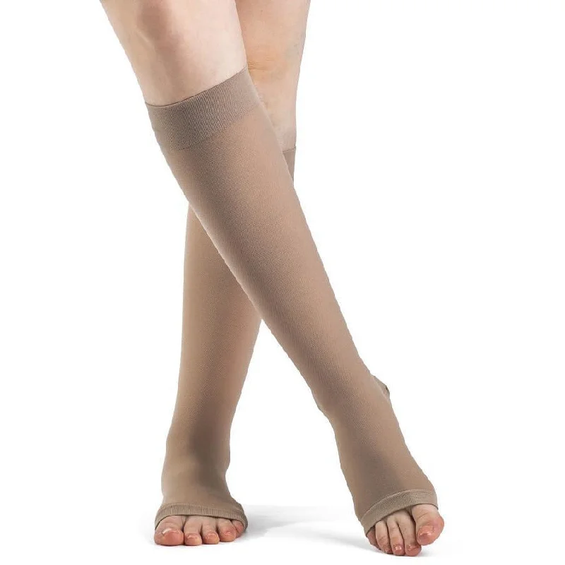 sock ratings custom -  Dynaven Opaque Knee High 30-40 mmHg, Open Toe