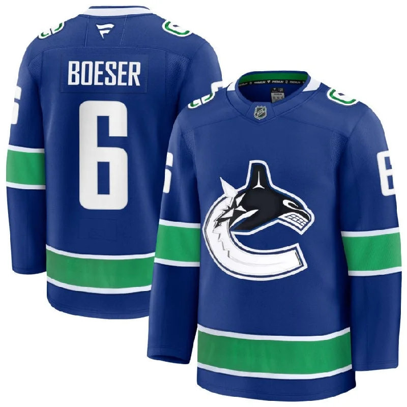 sock benefits running -  Fanatics Premium Senior Home Jersey - Vancouver Canucks Brock Boeser