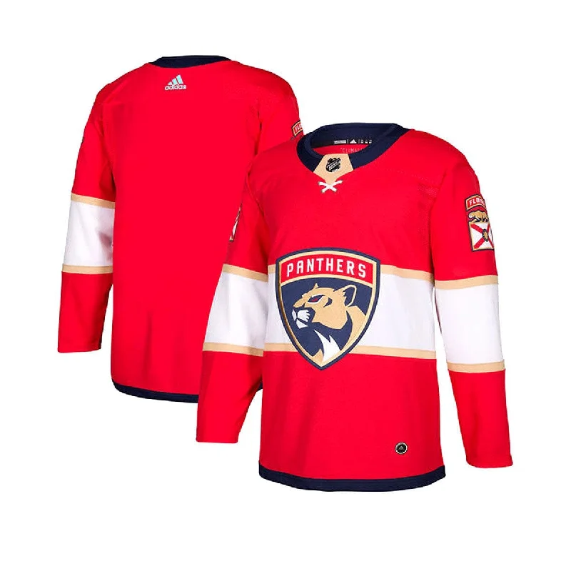 sock guarantee custom -  Florida Panthers Home Adidas Authentic Senior Jersey