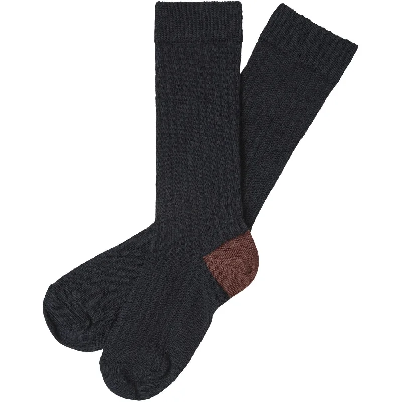 sock features running -  FUB Dark Navy 2-pak Knee Socks