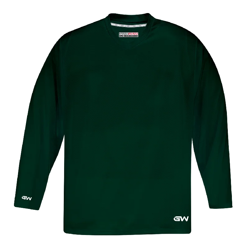 sock brands thermal -  GameWear GW5500 ProLite Series Junior Hockey Practice Jersey - Dark Green