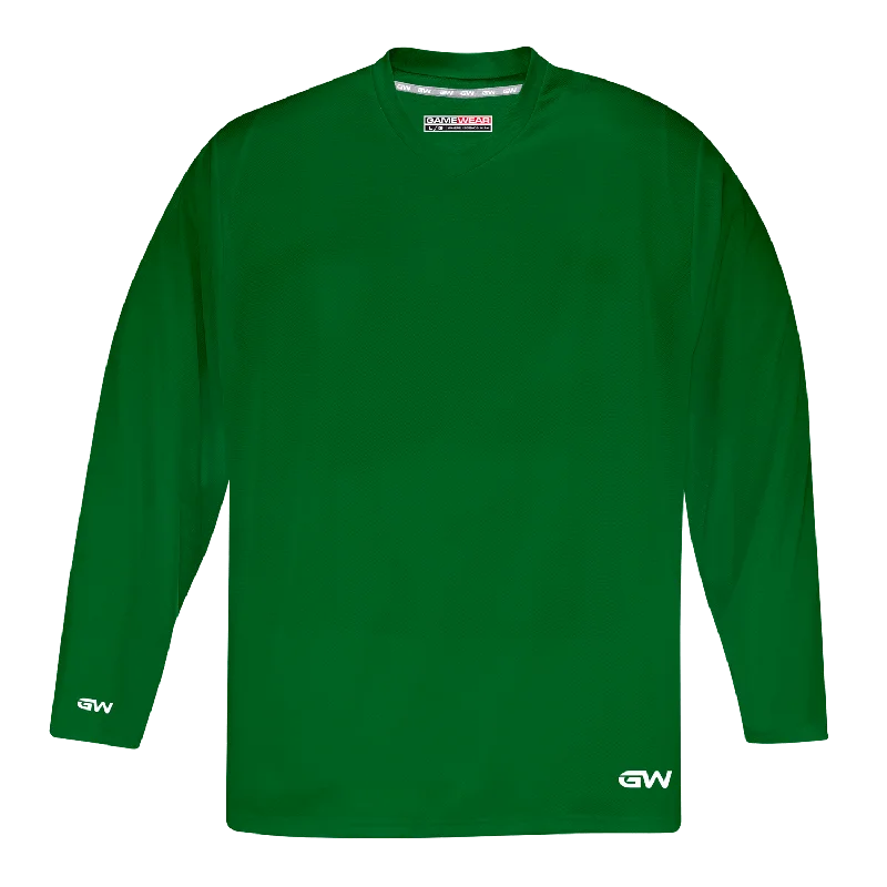 sock deals thermal -  GameWear GW5500 ProLite Series Junior Hockey Practice Jersey - Kelly Green