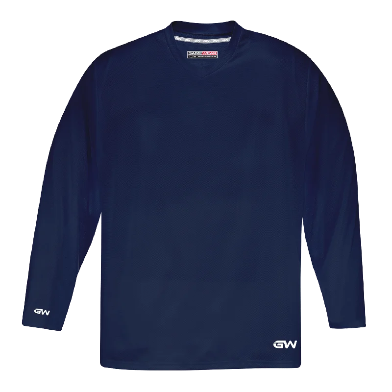 sock stock thermal -  GameWear GW5500 ProLite Series Senior Hockey Practice Jersey - Navy