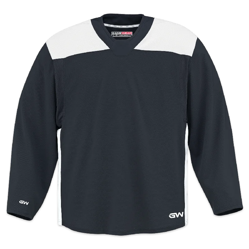 sock ratings hiking -  GameWear GW6500 ProLite Series Junior Hockey Practice Jersey - Black / White