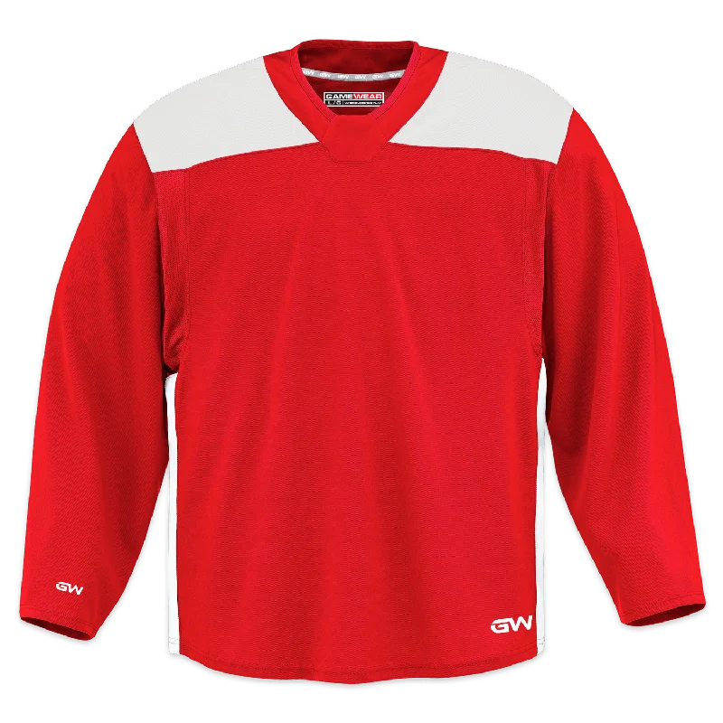 sock promotions hiking -  GameWear GW6500 ProLite Series Junior Hockey Practice Jersey - Red / White