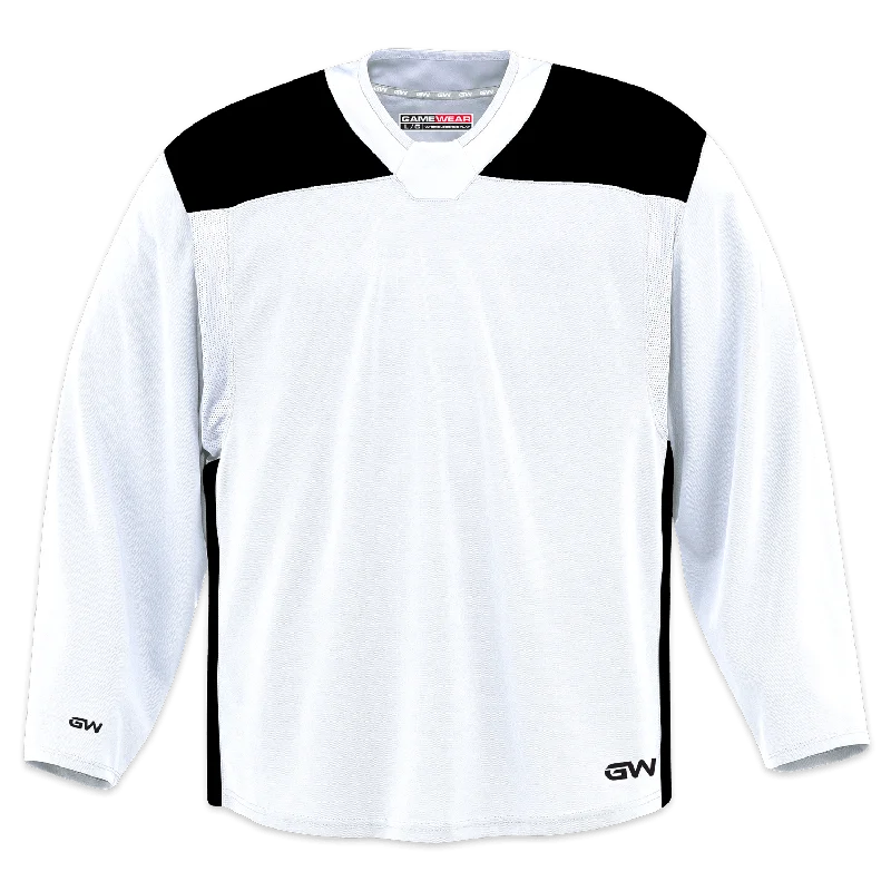 sock inventory hiking -  GameWear GW6500 ProLite Series Junior Hockey Practice Jersey - White / Black