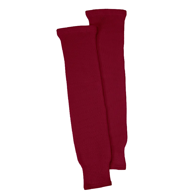 sock types custom -  GameWear SK4500 Single Tone Knit Practice Socks - Crimson