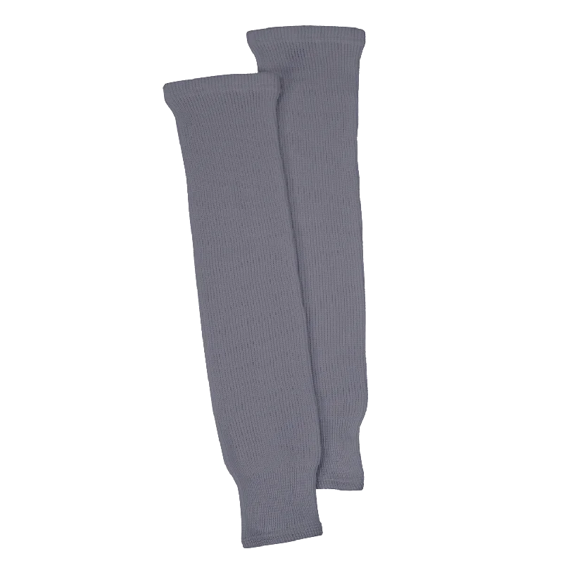 sock sales custom -  GameWear SK4500 Single Tone Knit Practice Socks - Grey