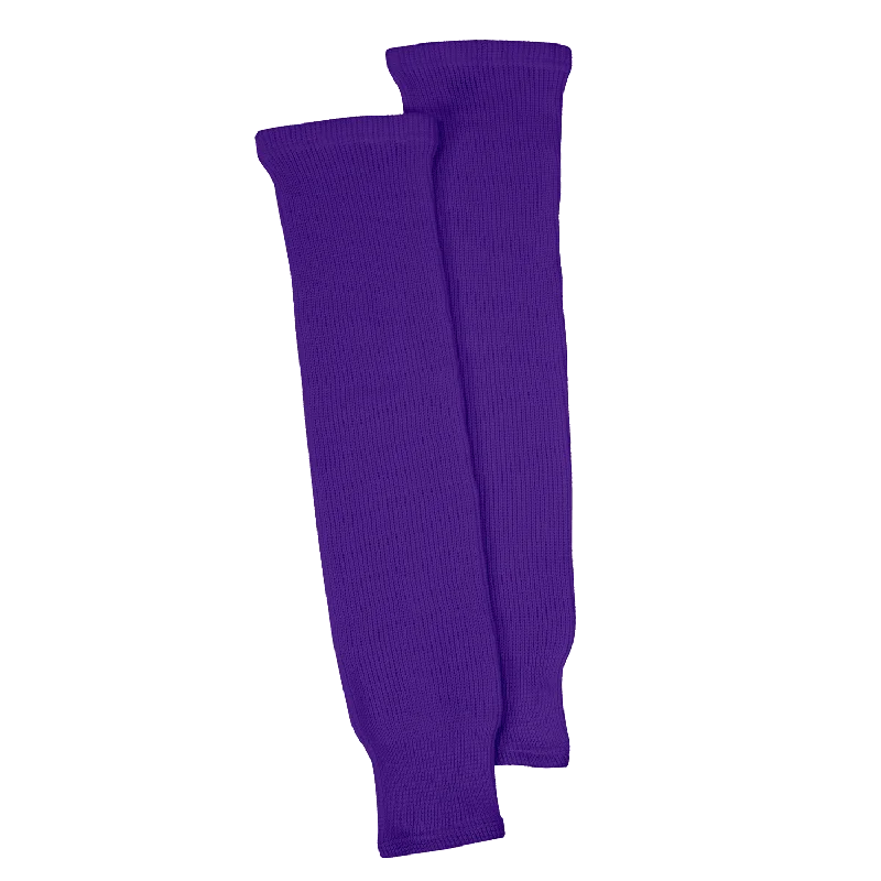 sock shipping custom -  GameWear SK4500 Single Tone Knit Practice Socks - Violet