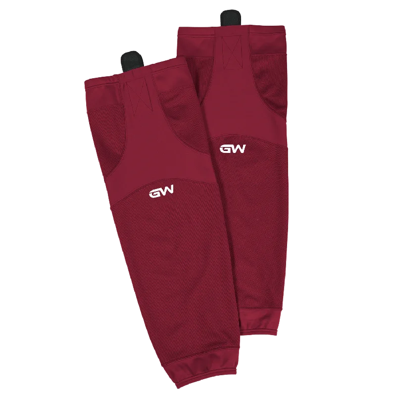 sock warranty custom -  GameWear SK6500 Single Tone Practice Socks - Crimson