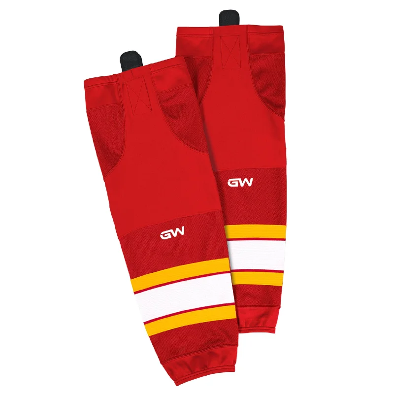 sock reviews thermal -  GameWear SK8500 Pro Sock - Calgary Flames Home