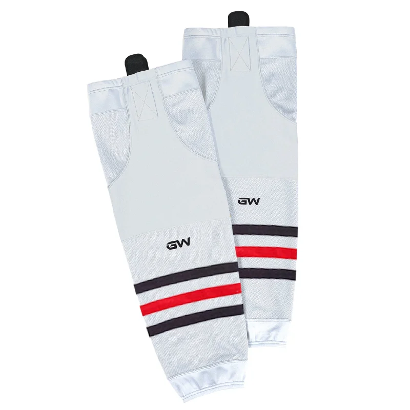 sock uses thermal -  GameWear SK8500 Pro Sock - Chicago Blackhawks Away